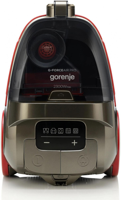 Пылесос GORENJE VC2303GAPRACY, 2300Вт, серый/красный