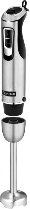 Блендер Rondell RDE-1307,  погружной,  черный/серебристый