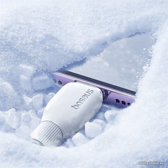 Кабель Baseus P10355700221-01 Pudding Series Fast Charging Cable USB to iP 2.4A 2m Stellar White (передача данных: 480 Мбит/с, поддержка быстрой зарядки)
