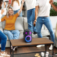 Портативная колонка Tronsmart Halo 100 60W трехполосная звуковая система, Bluetooth 5.3, водонепроницаемостьI PX6, со световыми эффектами, с ультрапортативный ручкой, до 18 часов работы, батарея 7.4V/6000mAh