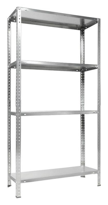 Стеллаж ПРАКТИК ES 150KD сталь, 1450x750x300мм серебристый [s24099033458]