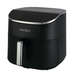 Аэрогриль 8 в 1 RAGEX R205, 7.6л, 2000Вт, цвет черный (R205-000)