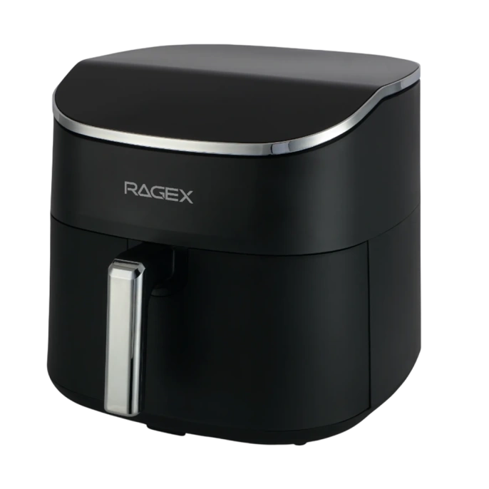 Аэрогриль 8 в 1 RAGEX R205, 7.6л, 2000Вт, цвет черный (R205-000)