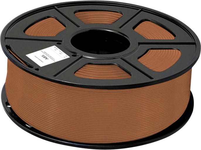 Пластик Cactus CS-3D-ABS-1KG-COFFEE ABS/ 1.75мм/ 1кг/ 386м/ кофейный