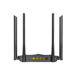 Маршрутизатор Tenda AC8 Двухдиапазонный гигабитный Wi-Fi роутер AC1200 до 300 Мбит/с на 2,4 ГГц + до 867 Мбит/с на 5 ГГц, LAN 4x1Гбит/с, WAN 1x1Гбит/с, 4 антенны