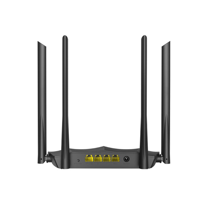 Маршрутизатор Tenda AC8 Двухдиапазонный гигабитный Wi-Fi роутер AC1200 до 300 Мбит/с на 2,4 ГГц + до 867 Мбит/с на 5 ГГц, LAN 4x1Гбит/с, WAN 1x1Гбит/с, 4 антенны