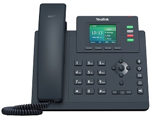 IP Телефон YEALINK SIP-T33G, 4 аккаунта, цветной LCD-экран 2.4" 320х240, PoE, GigE, шт. БП в комплекте