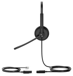 Головная гарнитура Yealink YHS34 Dual Дуо, Проводная, HD звук, QD, RJ9