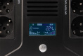 ИБП SMARTWATT UPS SAFE PRO LCD 800 линейно-интерактивный, 800/480 ВА/Вт, напольный/настенный, LCD дисплей, Schuko CEE7/4 - 8 шт. 4 шт. с резервным питанием, 4 шт. - сетевой фильтр