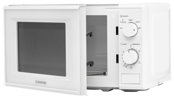 Микроволновая печь SUNWIND SUN-MW051, 700Вт, 20л, белый