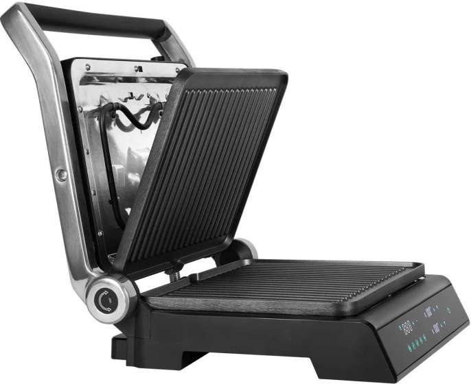 Электрогриль Red Solution SteakPRO RGM-M81 1950Вт черный/серебристый