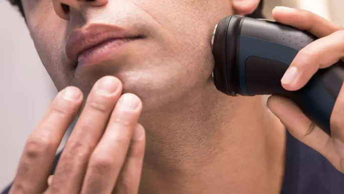 Бритва PHILIPS Тип роторная/Электропитание от аккумулятора/Время автономной работы 40 мин. Цвет синий S1121/41