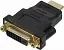 Переходник Ningbo HDMI (m) DVI-D (f) (CAB NIN HDMI(M)/DVI-D(F)) черный