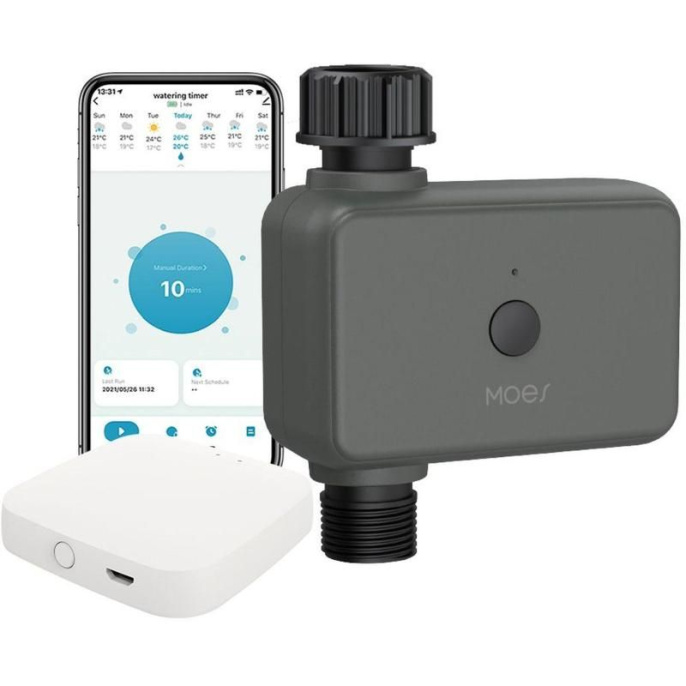 Умный кран для полива MOES Bluetooth Watering Valve BWV-YC