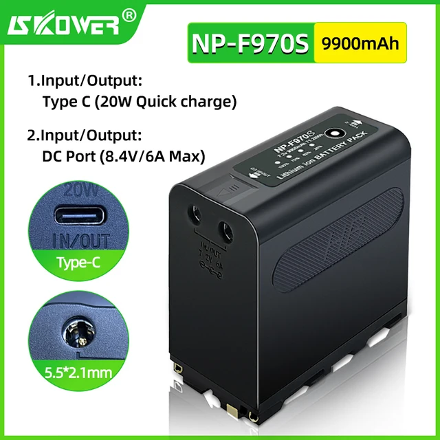 GREENBEAN Аккумулятор Acmepower AP-NP-F970 для Sony NP-F970 AcmePower