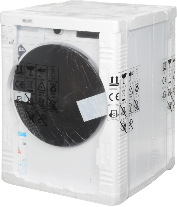 Стиральная машина Vitek VT-WFE9201, с фронтальной загрузкой, 10.5кг, 1200об/мин, инверторная