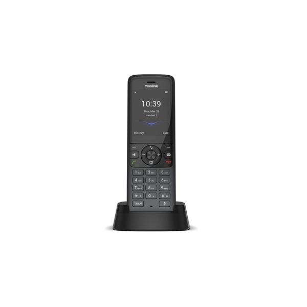 DECT-трубка Yealink W78H, HD звук, экран 2.4", виброоповещение, 3.5 мм, для W70B/W80B/W90B