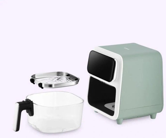 Аэрогриль Kitfort КТ-8147 4л 1800Вт серый/белый