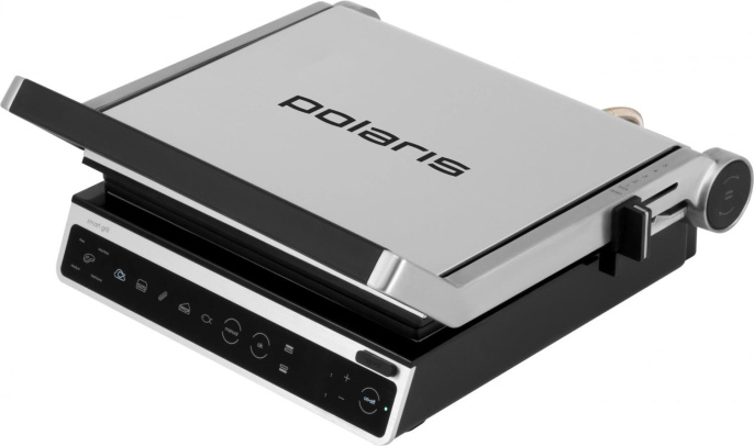 Электрогриль Polaris PGP 3003 2000Вт серебристый/черный