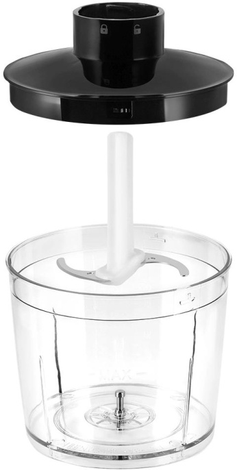 Блендер KitFort КТ-3511,  погружной,  белый/черный