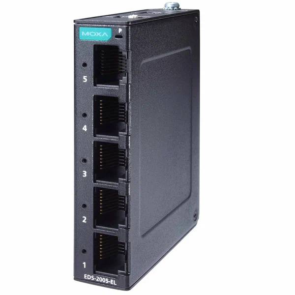Промышленный неуправляемый коммутатор MOXA EDS-2005-EL-T, Entry-level, 5 портов 10/100 TP, -40 to 75°C
