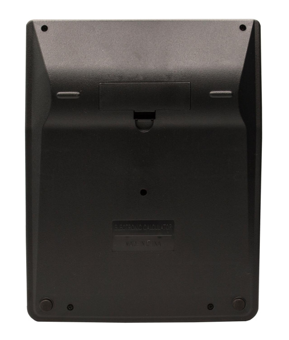 Калькулятор настольный Silwerhof SH-888X-12 черный 12-разр.