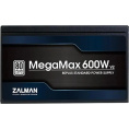 Блок питания ZALMAN 600W MegaMax V2 черный (ATX, 80+, APFC, 20+4P, 2xPCIe 6+2P, 4хMolex, 6xSATA, 120mm fan, RTL) (ZM600-TXII)