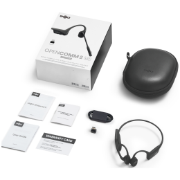 Гарнитура SHOKZ OpenComm2 UC 2025 Upgrade With USB-C PN: C120-AC-BK