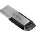 Флешка USB Sandisk Cruzer Ultra Flair 32ГБ, USB3.0, серебристый и черный [sdcz73-032g-g46]