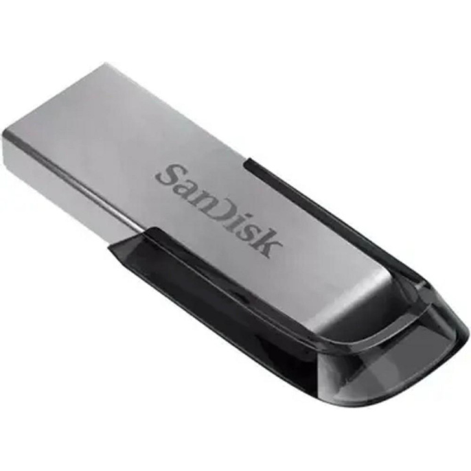 Флешка USB Sandisk Cruzer Ultra Flair 32ГБ, USB3.0, серебристый и черный [sdcz73-032g-g46]