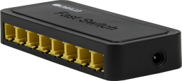 Неуправляемый коммутатор Origo OS1108/A1A настольный, матрица 1.6 Гбит/с, 1.19 Mpps, 8x100Mbit
