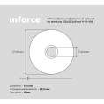 Диск шлифовальный прямой по металлу (125х22х6 мм) Inforce 11-01-108