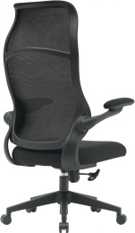 Кресло Cactus CS-MC505-BK черный сиденье черный сетка/ткань крестов. пластик