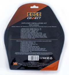 Набор проводов Edge EDC-AK840 красный/черный