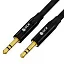 GCR Кабель 3.0m аудио jack 3.5mm/jack 3.5mm черный, GOLD, AL case черный, M/M, GCR-54762