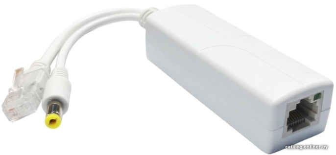 PoE-сплиттер Optimus SM1 12B стандарт IEEE 802.3af, скорость соединения 10/100Mbps, питание выход: 12В/1А, вход: PoE IEEE 802.3af 36-57B до 15.4Вт контакты 1,2 + 3,6 - , 85х29х24мм корпус (В0000003901)