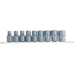 Набор головок TORX E10-E24, DR1/2", 9 шт. на планке АвтоDело 39839 10899