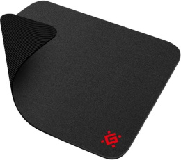 Коврик для мыши Defender Black One (S) черный, каучук + ткань, 250х200х2мм [50016]