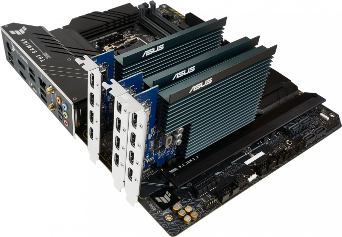 Видеокарта ASUS NVIDIA  GeForce GT 730 GT730-4H-SL-2GD5 2ГБ GDDR5, Ret