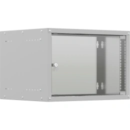 Шкаф коммутационный NTSS NTSS-WL6U5535GS настенный,  стеклянная передняя дверь,  6U,  550x370x350 мм
