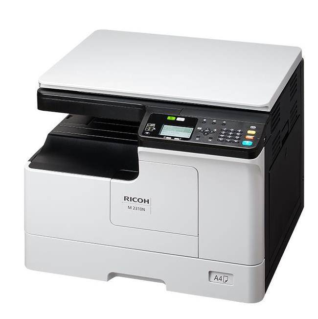 МФУ лазерное ч/б RICOH M 2310N замена MP 2014AD / 417378 A3, 23стр/мин, 512Мб, дуплекс, PCL, LAN, LCD-экран, 1 лоток на 250л, стартовый тонер 6000стр, без крышки, запуск АСЦ 423847