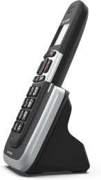 Радиотелефон DECROSS DC1004, черный и серебристый [dc1004000000000]