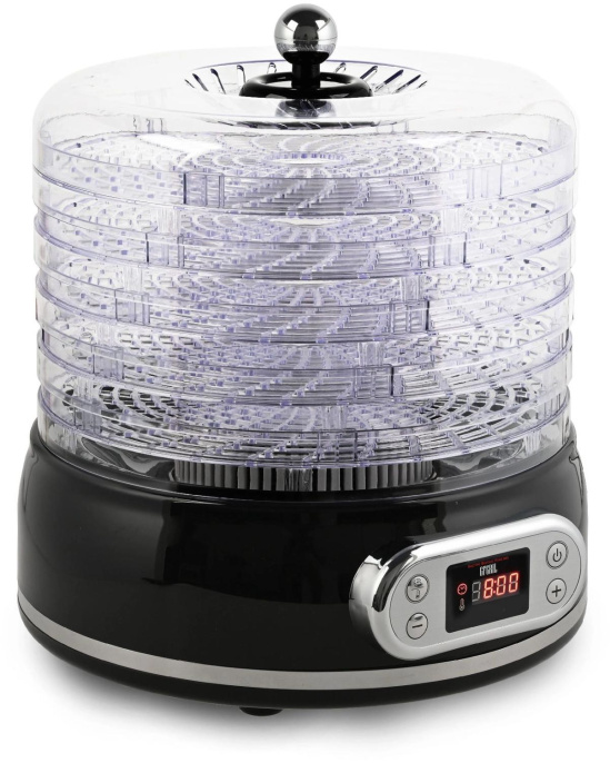Сушка для фруктов и овощей GFGril GFD-002 6под. 500Вт черный