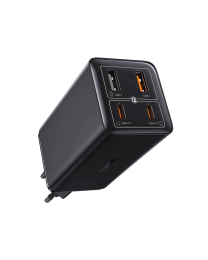 Сетевое зарядное устройство Baseus GaN6 Pro P10162705112-00 Fast Charger 2C+2U 100W EU Cluster Black (With Cable Type-C to Type-C 100W 1m Black)