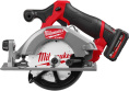 Дисковая циркулярная пила Milwaukee M12 FCS442-502X 4933493489 аккумуляторная, Li-Ion, 12 В, диаметр диска: 140 мм, скорость без нагрузки: 3850 об/мин, 2 x M12 HB5 аккумулятора, C12 C зарядное устройство в комплекте