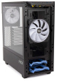 Корпус Hiper CC BG черный без БП ATX 2x120mm 2x140mm 2xUSB3.0 audio bott PSU