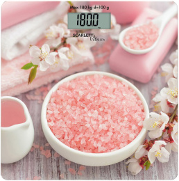 Весы напольные электронные Scarlett SC-BS33E062 макс.180кг розовый