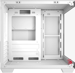 Корпус mATX BLOODY CC-121, Mini-Tower, без БП,  белый [cc-121-wh]