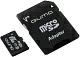 Карта памяти Qumo QM128GMICSDXC10U1 microSDXC 128Gb Class10 UHS-I U1 + microSD-- SD Adapter
