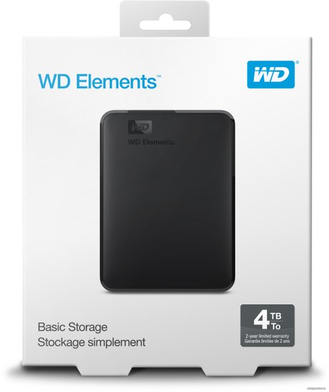 Жесткий диск WD USB3.0 5TB WDBU6Y0050BBK-WESN Elements Portable 2.5" черный